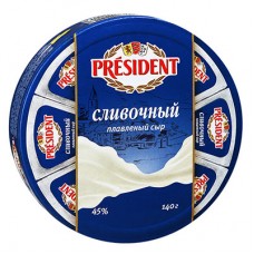 Сыр President плавленый сливочный